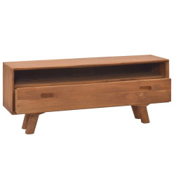 Meuble TV 110x30x45 cm Bois de teck massif