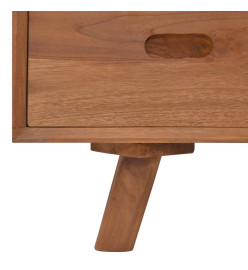 Meuble TV 110x30x45 cm Bois de teck massif