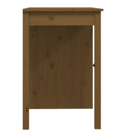 Bureau Marron miel 100x50x75 cm Bois massif de pin