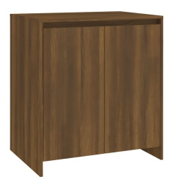 Buffets 2 pcs Chêne marron Bois d'ingénierie