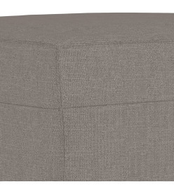 Repose-pied Taupe 60x50x41 cm Tissu