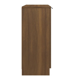 Buffet Chêne marron 60x30x70 cm Bois d'ingénierie