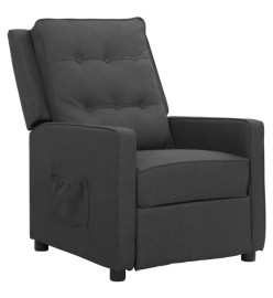 Fauteuil Gris foncé Tissu