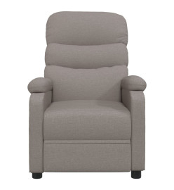 Fauteuil de massage Taupe Tissu