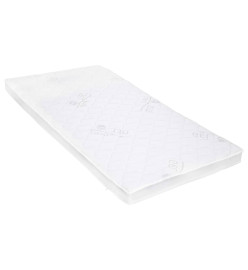 Sur-matelas 120 x 200 cm Mousse de gel 7 cm