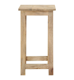 Tables gigognes 3 pcs Bois solide de manguier