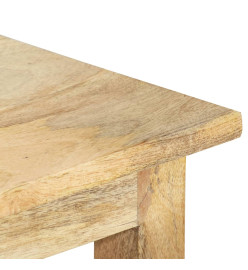 Tables gigognes 3 pcs Bois solide de manguier