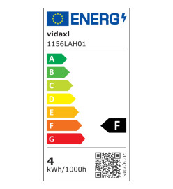 Plafonnier avec 3 ampoules LED à filament 12 W