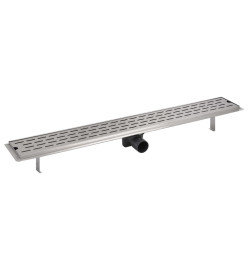 Drain de douche linéaire 930x140 mm acier inoxydable