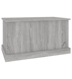 Boîte de rangement sonoma gris 70x40x38 cm bois d'ingénierie