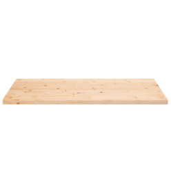 Dessus de table 110x55x2,5 cm bois de pin massif rectangulaire