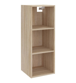 Armoire murale Chêne sonoma 34,5x32,5x90 cm Bois d'ingénierie