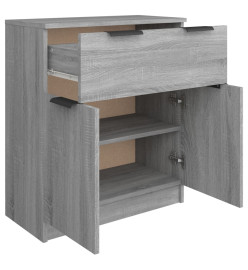 Buffet Sonoma gris 60x30x70 cm Bois d'ingénierie