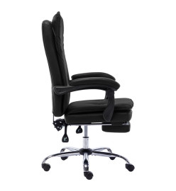 Chaise de bureau Noir Similicuir