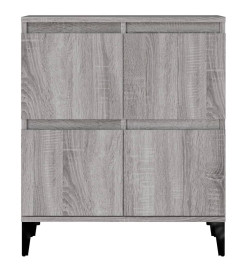 Buffets 3 pcs sonoma gris 60x35x70 cm bois d'ingénierie