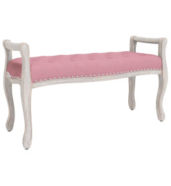 Banc Rose 110x45x60 cm Velours