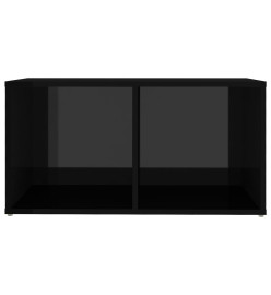 Meubles TV 4 pcs Noir brillant 72x35x36,5 cm Aggloméré