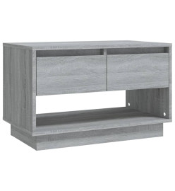 Meuble TV Sonoma gris 70x41x44 cm Aggloméré