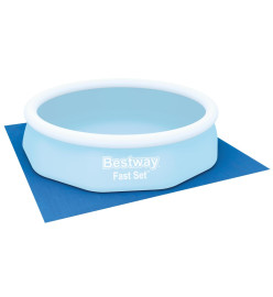 Bestway Tapis de sol de piscine Flowclear 335x335 cm