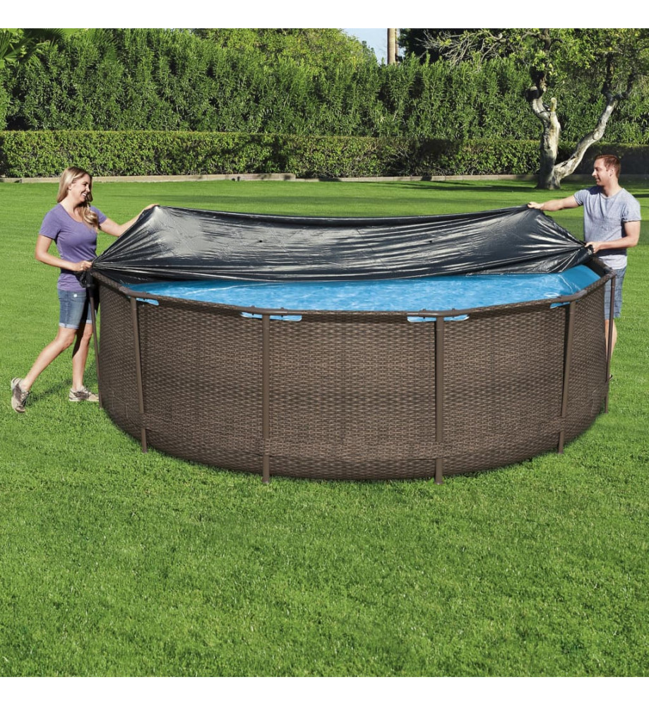 Bestway Couverture de piscine Flowclear 366 cm