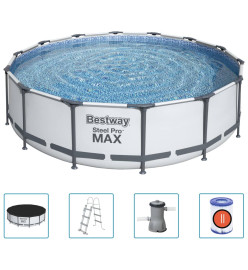 Bestway Ensemble de piscine Steel Pro MAX 427x107 cm