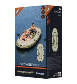 Bestway Canot gonflable Hydro Force Voyager 500 348x141 cm