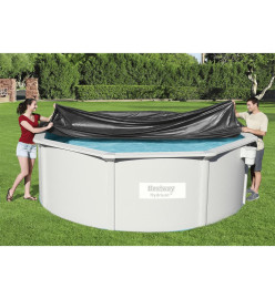 Bestway Couverture de piscine Flowclear 396 cm