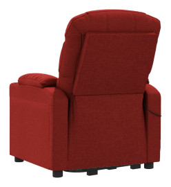 Fauteuil de massage Rouge bordeaux Tissu