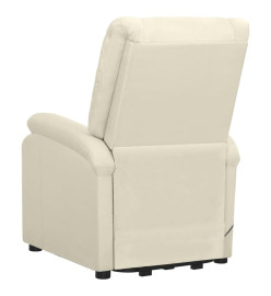 Fauteuil Crème Tissu