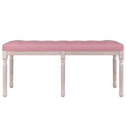 Banc Rose 110x40x49 cm Velours