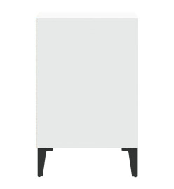 Meuble TV Blanc 100x35x55 cm Bois d'ingénierie