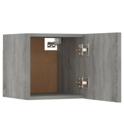 Meubles TV muraux 2 pcs Sonoma gris 30,5x30x30 cm