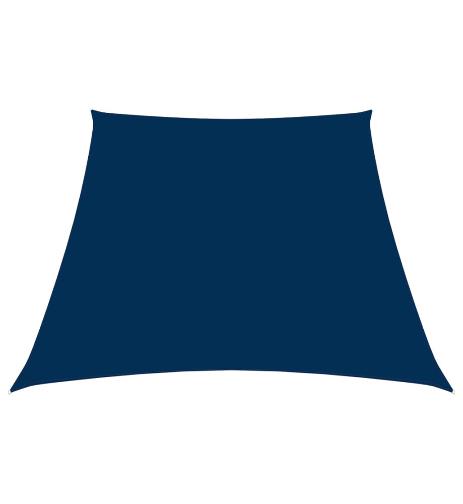 Voile de parasol Tissu Oxford trapèze 3/5x4 m Bleu Voile de parasol Tissu Oxford trapèze 3/5x4 m Bleu
