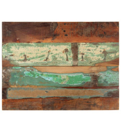 Dessus de table rectangulaire 60x80 cm 25-27 mm Bois récupéré