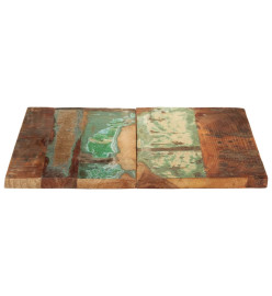 Dessus de table rectangulaire 60x80 cm 25-27 mm Bois récupéré