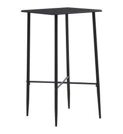 Ensemble de bar 3 pcs Tissu Noir