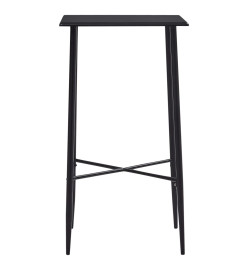 Ensemble de bar 3 pcs Tissu Noir