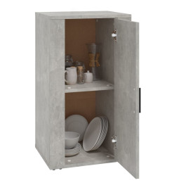 Buffet Gris béton 40x33x70 cm Bois d'ingénierie