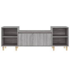 Meuble TV Sonoma gris 160x35x55 cm Bois d'ingénierie