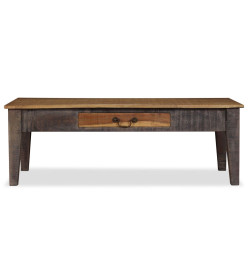 Table basse Bois massif Vintage 118 x 60 x 40 cm