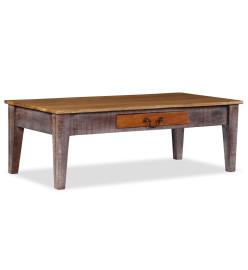 Table basse Bois massif Vintage 118 x 60 x 40 cm