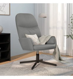 Chaise de relaxation Gris Similicuir