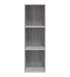 Bibliothèque/Meuble TV sonoma gris 36x30x114 cm bois ingénierie