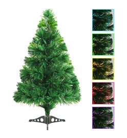 Arbre de Noël artificiel Fibre optique 64 cm Vert