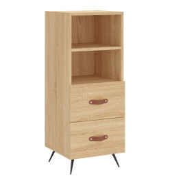 Buffet Chêne sonoma 34,5x34x90 cm Bois d'ingénierie