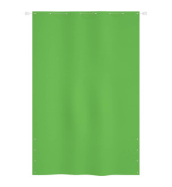 Écran de balcon Vert clair 160x240 cm Tissu Oxford