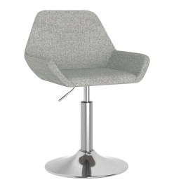 Tabouret de bar Gris clair Tissu