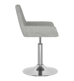 Tabouret de bar Gris clair Tissu