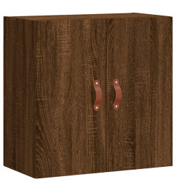 Armoire murale chêne marron 60x31x60 cm bois d'ingénierie