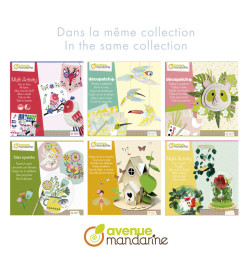 Avenue Mandarine Boîte créative Flower Press & Herbarium